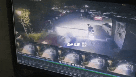 北京一特斯拉发生撞楼意外，车主称突然失控(图8)